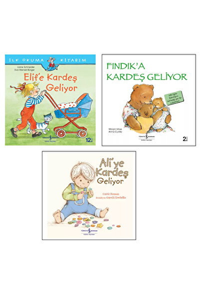 TÜRKİYE İŞ BANKASI KÜLTÜR YAYINLARI Okul Öncesi Kardeş Geliyor Hikaye Seti - ...