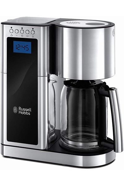 RUSSELL HOBBS 23370-56 Digital Filter Coffee Machine Elegance Stainless Steel