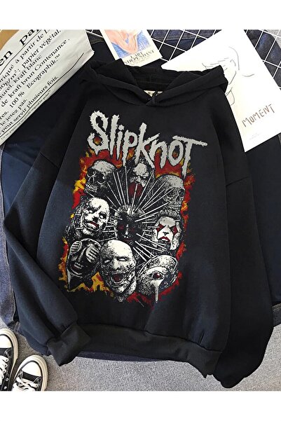 Touz Blunt Blunt Touz Black Slipknot Metal-Rock Series Unisex Hoodie