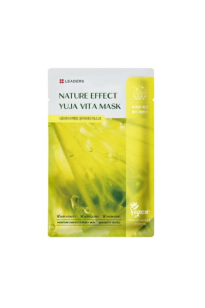 Leaders Nature Effect Yuja Vita Brightening Mask