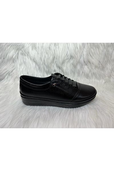 Ayzen Orthopedic Sole Rubber Laced Casual Women's Shoes Ckr00753
