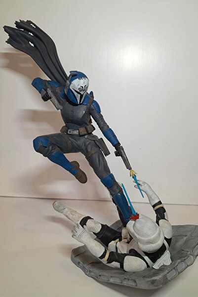 TuransoyCraft Starwars Bo Katan Kryze Figür The Mandalorian Bo-Katan Figür Bü...