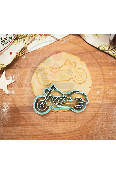 Bi'şeyler Sepeti قالب كوكي للدراجة النارية