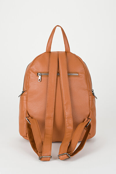 samilon Dámský přírodní batoh z přírodní kůže