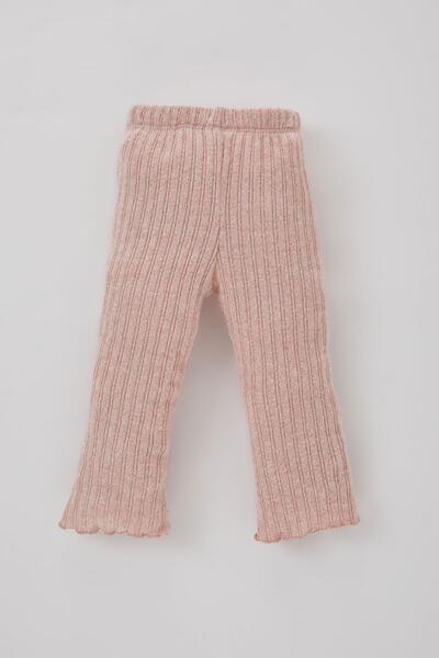 DeFacto Baby Girl Flare Legs Ribbed Camisole Sweatpants B3365A523Wn
