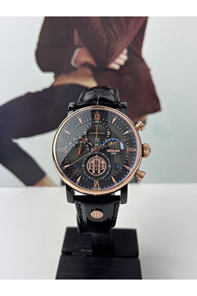 Hislon ساعة يد كلاسيكية للرجال 5 ATM مقاومة للماء