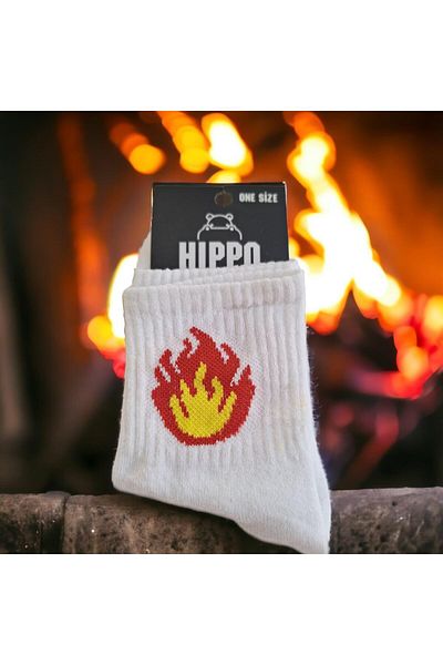 Touz Flame College Patterned Socks
