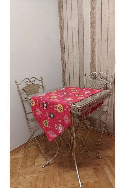 gonk New Year's Patterned, Duck Cloth (LIQUID PUSHER, SPOT-PROOF) Runner