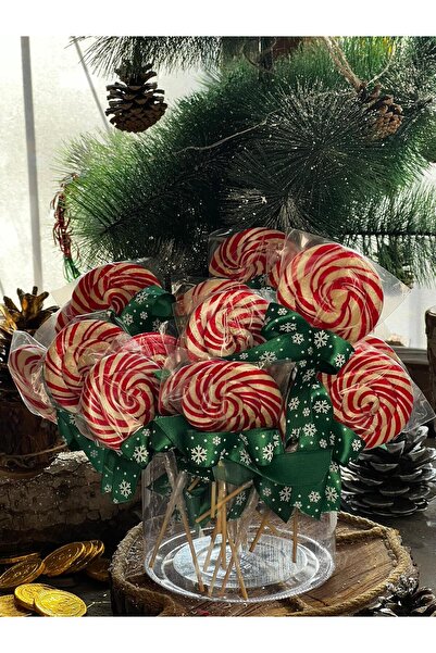 TLW TOYS Yılbaşı Baston Şeker(5ADET ÇUBUKLU ŞEKER)2026 YENİ KONSEPT