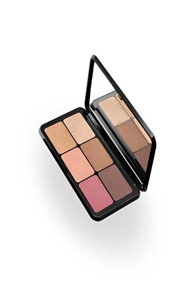 kiko milano IRRESISTIBLE TOTAL LOOK FACE POWDER PALETTE 02 Medium-Dark