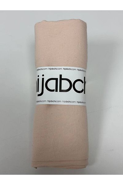 hijabchi Βαμβακερό σάλι Crash Βαμβακερό σάλι Crash - Μπεζ-ροζ