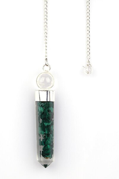 Alibaba Doğaltaş Malachite Natural Stone Orgonite Pandula