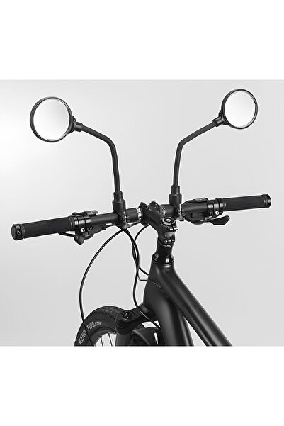 tur bike 2 Adet Ayarlanabilir Ayna 360 ° Hd Bisiklet / E-bike / Scooter Uyumlu