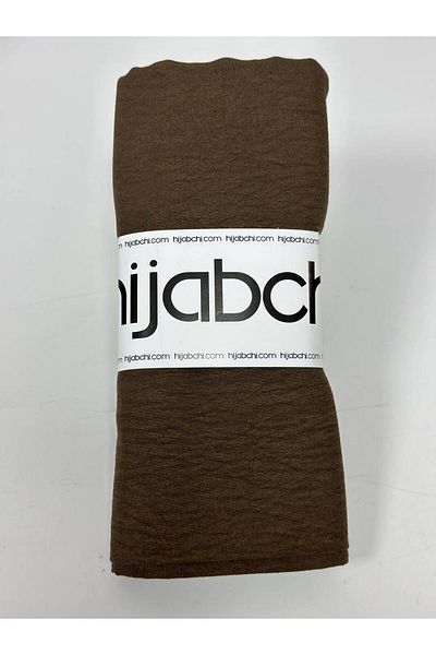 hijabchi Κασκόλ από βαμβάκι με εφέ κρατήματος