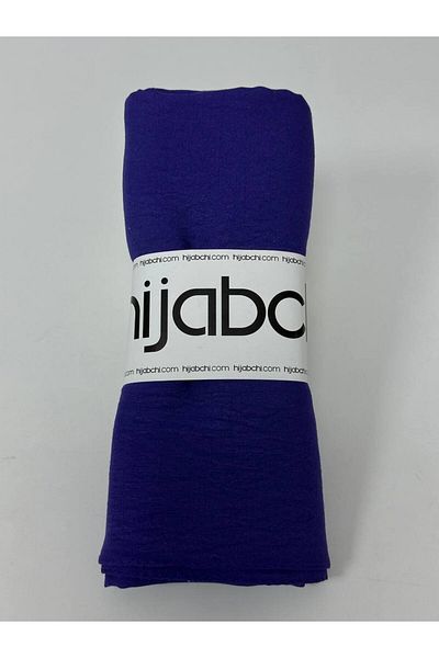 hijabchi Cotton Crash Shawl Cotton Crash Shawl - Parliament Blue