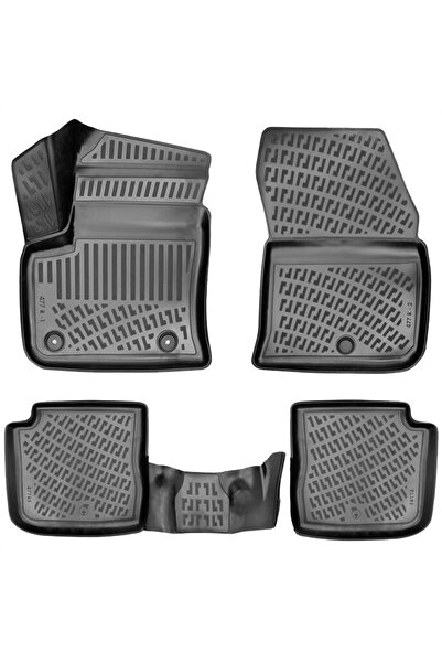 Rizline Citroen C4X 3D Paspas 3D Havuzlu Paspas 2023 Sonrası Siyah Renk - Riz...