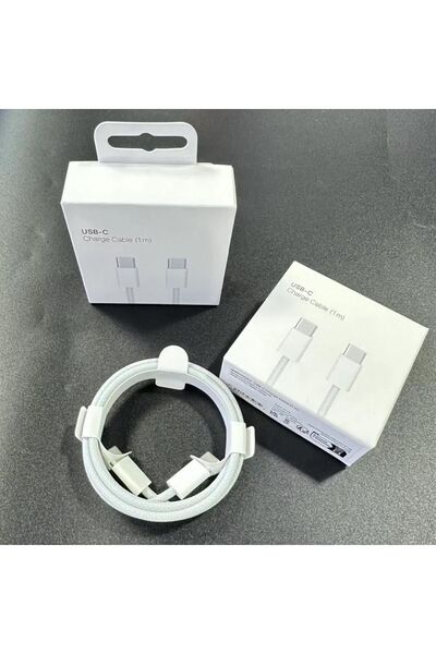Genel Markalar Iphone 1 Metre Type C Hızlı Şarj Aleti Kablosu 60w Iphone 15 -...