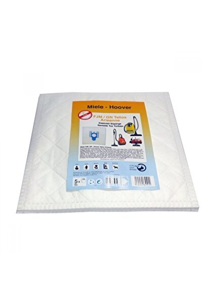 Hoover Telios Arieanne 5 Pieces Vacuum Cleaner Dust Bag - Cloth