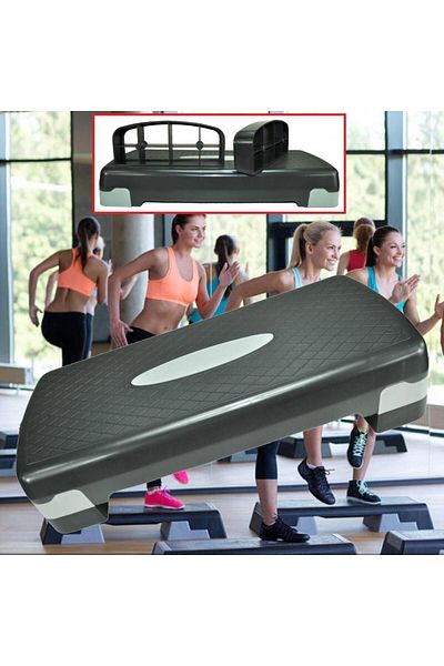 Clifton Durable Two Stage Adjustable Fitness Step Board Suitable For Home