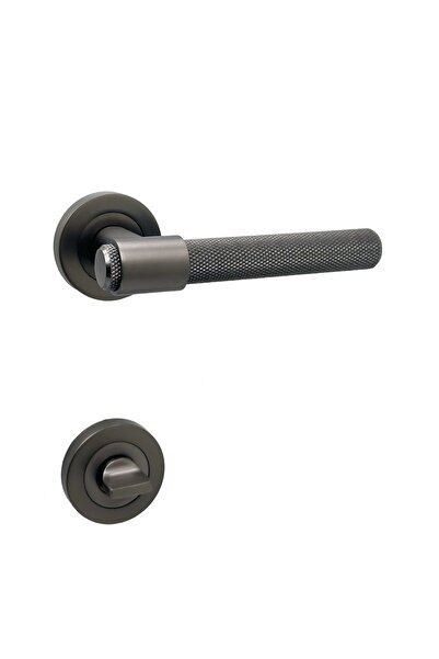 KOLDOOR Punch Mat Scottish Smoke Rosette WC Mâner ușă baie 1 set