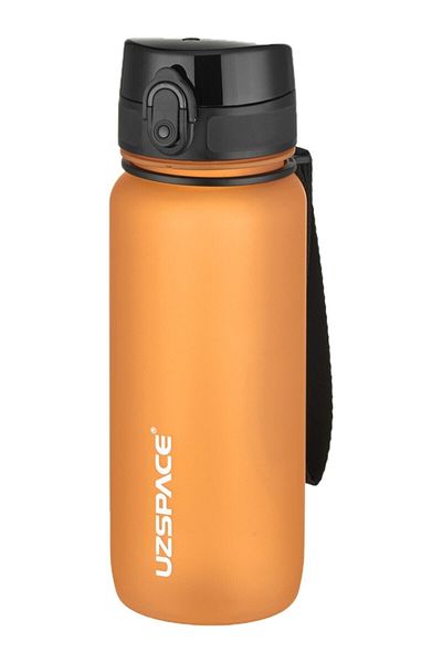 Uzspace 3037 650ml Orange New Collection Tritan Water Bottle