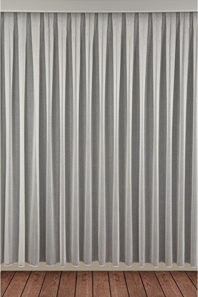 VANESSA PERDE Salon Oturma Odası Yatak Odası Tül Perde Sera Desen Tül 1/3 Sık...