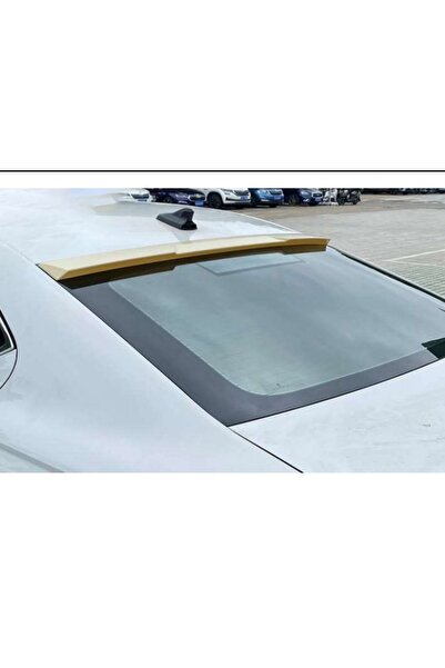 HYM TUNİNG SKODA OCTAVİA MK4 RS CAM ÜSTÜ SPOYLER 2021+ PARLAK SİYAH Uyumlu