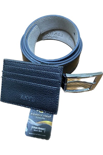 Karalı Deri KARALI Men's Belt Suitable for Jeans and Canvas Brown Color 4218-1-135 cm