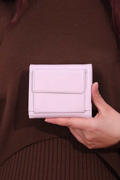 Grande 2614 Γυναικείο πορτοφόλι από γνήσιο δέρμα πολλαπλών θέσεων, μοντέρνα σχεδίαση PUDRA