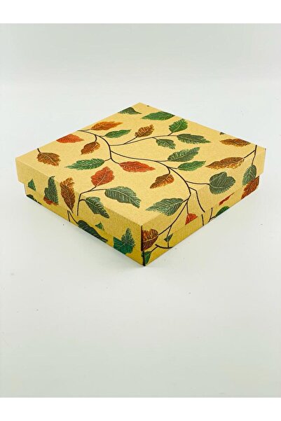 Feza Kutu 23x23x6 Hediyelik Kutu Kraft Kutu Karton Kutu YIlbaşı Kutusu Pasta Kutusu Kargo Kutusu (10 ADET)