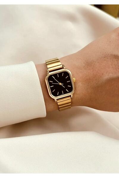 DARK BLANC Vintage Square Model Wristwatch