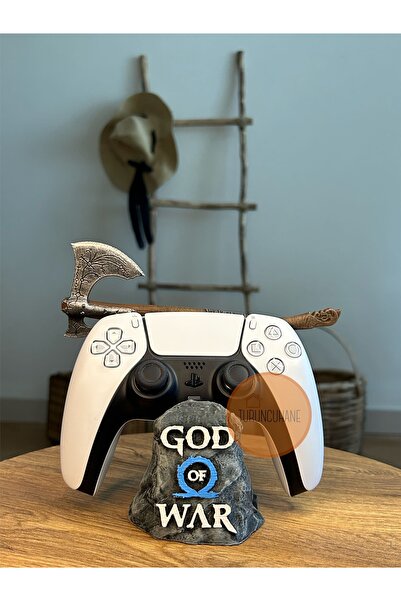 TURUNCUHANE God Of War Leviathan Kratos Kol Standı Ps5 Dualsense Ps4 Dualshoc...