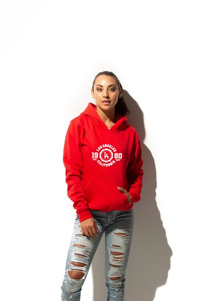 BOA Hanorac cu glugă imprimat unisex