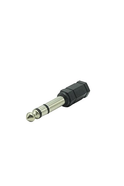 yonextt 6.3 mm Stereo Erkek 3,5 mm Stereo Dişi Çevirici Jack