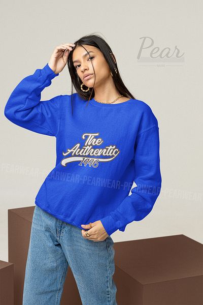 Pear Wear Автентичен дамски суитшърт с щампа