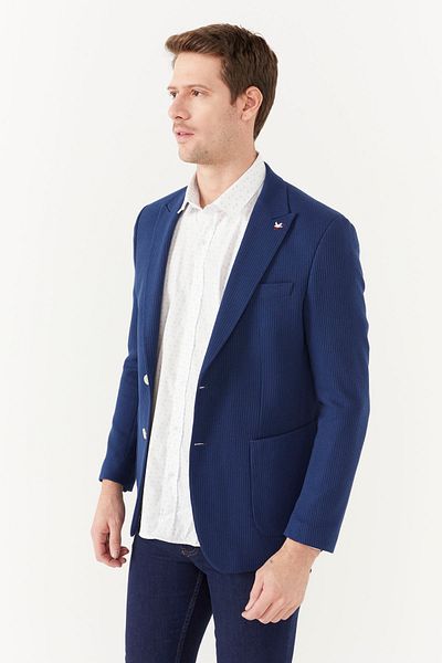 PAULMARK 7 DROP TEXTURED BLAZER JACKET