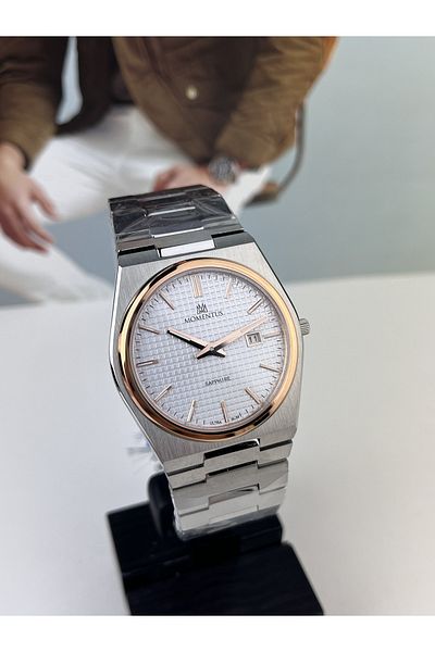 Momentus CLASSIC STEEL MEN'S WRISTWATCH WATERPROOF