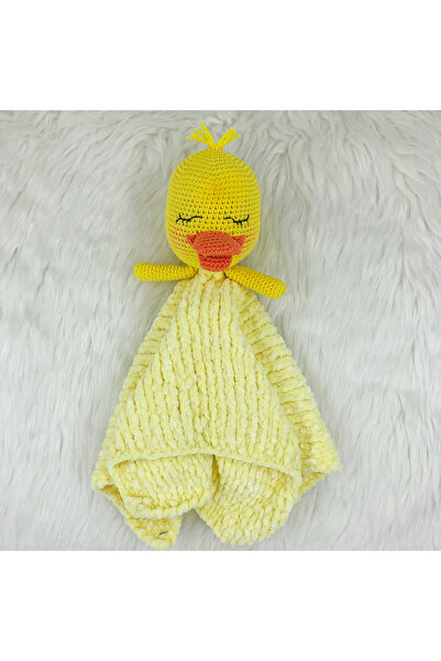 Özene Bezene Ördek Örgü Uyku Arkadaşı (Amigurumi)
