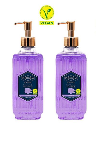 Pereja Natural Olive Oil Cashmere Liquid Soap 500 ml 2 pcs