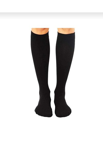 Design Socks DESIGN COTTON KNEE BOTTOM SOCKS 2-PACK
