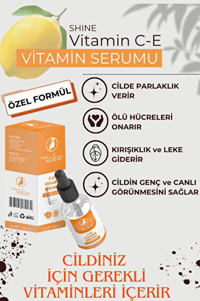 C Ve E Vitamini Serumu Parlatıcı 50 ml