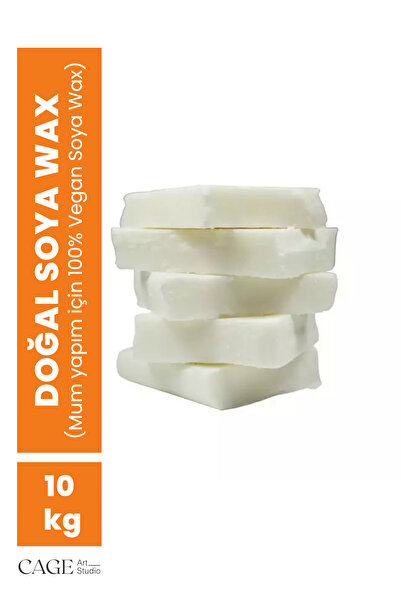 Cageartstudio %100 Natürel Soya wax Vegan Organik Kalıp Şeklinde Doğal Soya W...