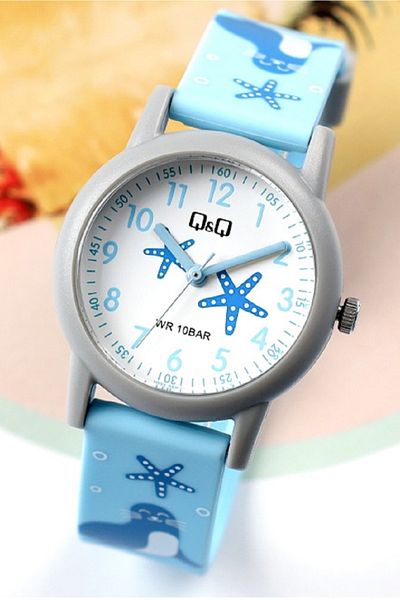 Q&Q 10 Atm Waterproof Unisex Children's Wristwatch