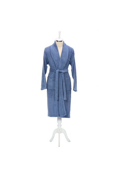 Özdilek Μπουρνούζι Colourist Shawl Collar Sky Blue Μέγεθος XL