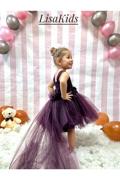 LisaKids 1-5 YEARS SIM PLEATES SHORT SLING DRESS