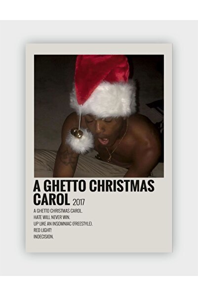 fırsatlar diyarı XXXTentacion - A Ghetto Christmas Carol Duvar Posteri - Duva...
