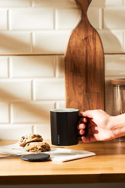 Emsan Create 3 Pieces New Bone Mug 320 Ml Black