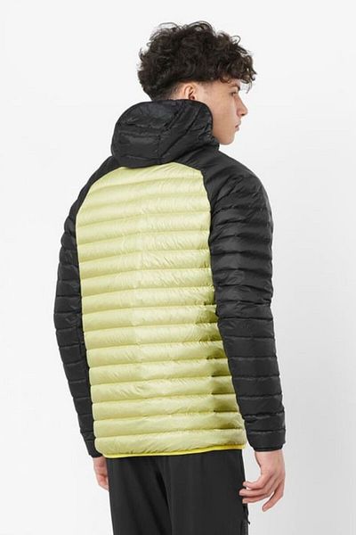 Salomon معطف رجالي من Elixir Micro Down Jkt M باللون البيج Lc2104100