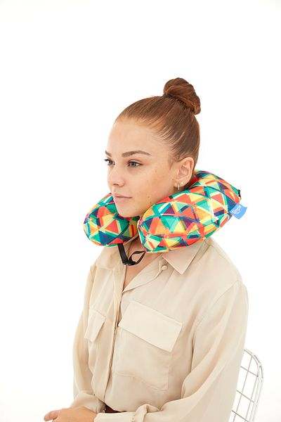 Simple. The Pillow Visco Orthopedic Travel Pillow, In-Car Travel Pillow