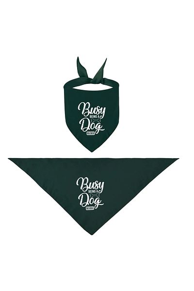 ynktekstil Printed Solid Color Dog Triangle Pet Bandana Pet Bandana Scarf For Medium Dogs